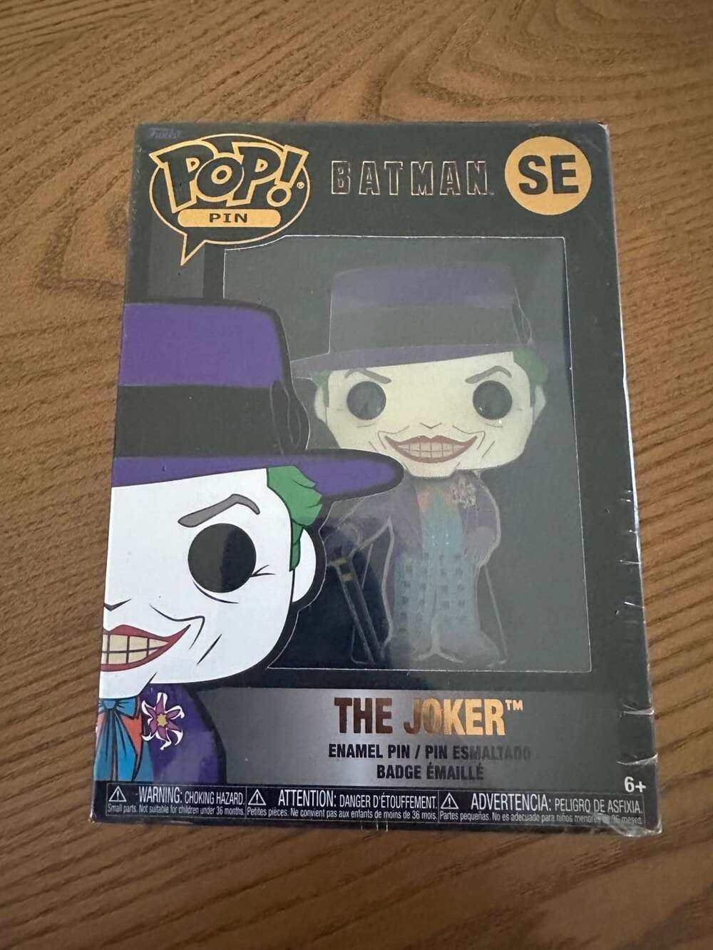 Funko Pop! Pin Batman SE The Joker Enamel Pin Special Edition